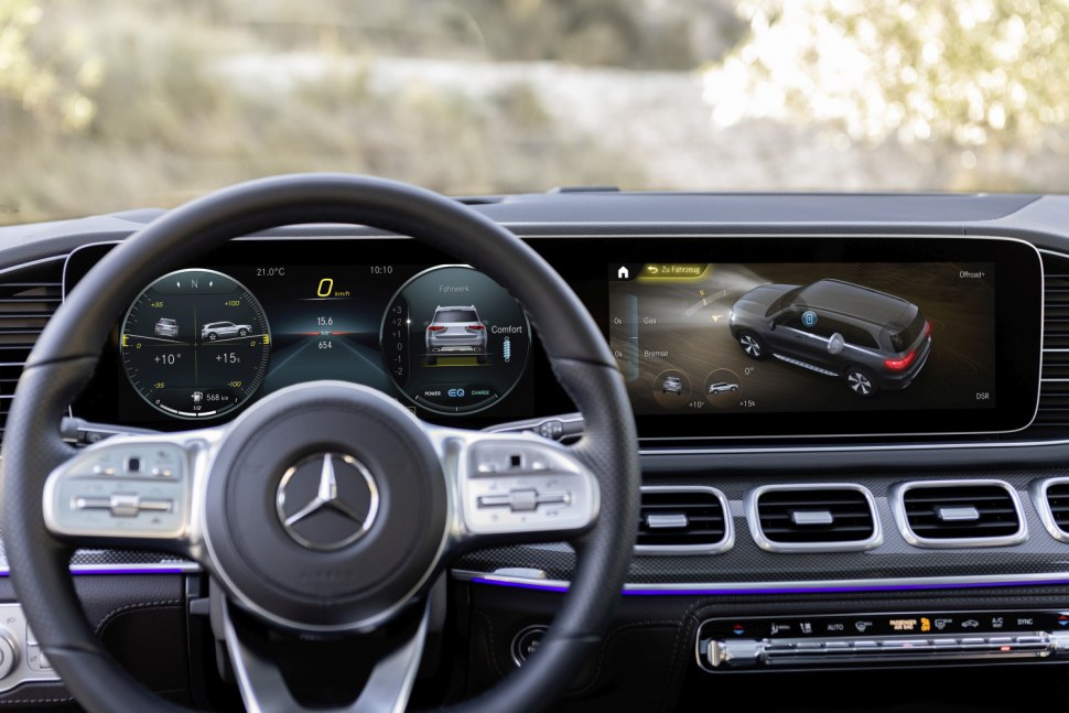Mercedes-Benz GLS 2019'un kabin görünümü