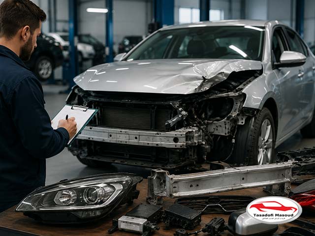 خودرو تصادفی را در همان روز بفروشیم